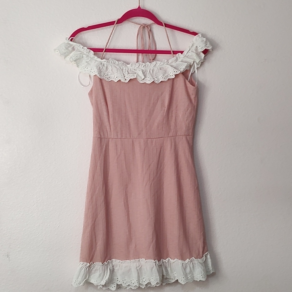 Emory Park Pink Sleeveless Dress Size M - Picture 3 of 7